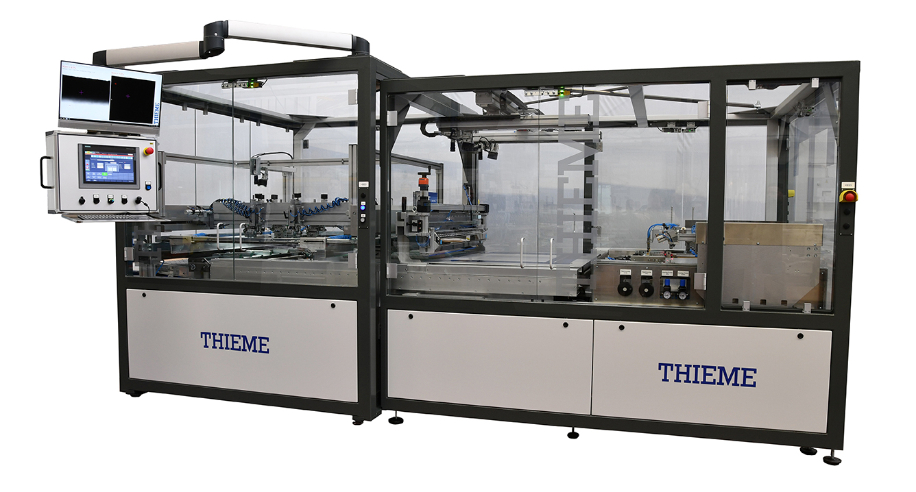 THIEME 3000 Vision AL: High-precision screen printing for industrial applications