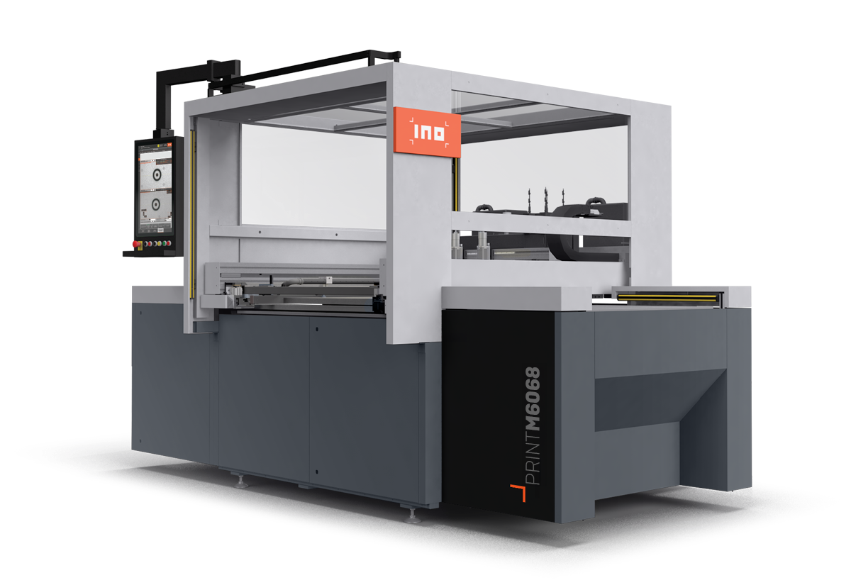 INO: PRINT M6 is the NEW fully automatic member of the M-family, group of INO modular screen printing machines